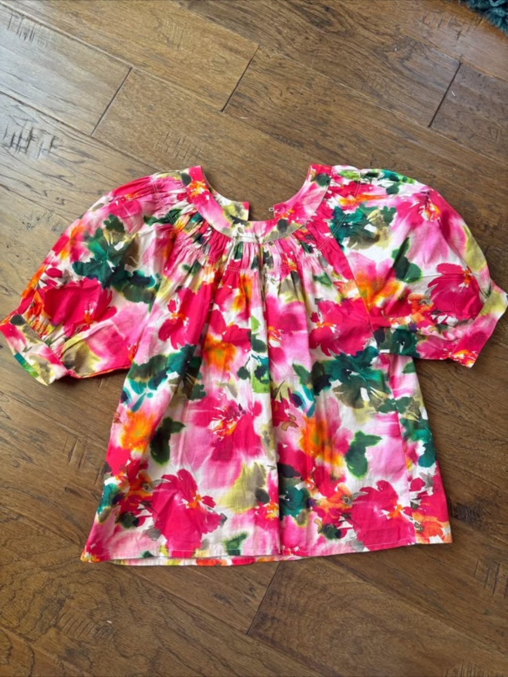 J Crew Floral Top